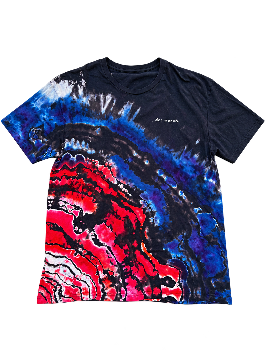 Bubble Logo — Red Tide Geode Tee