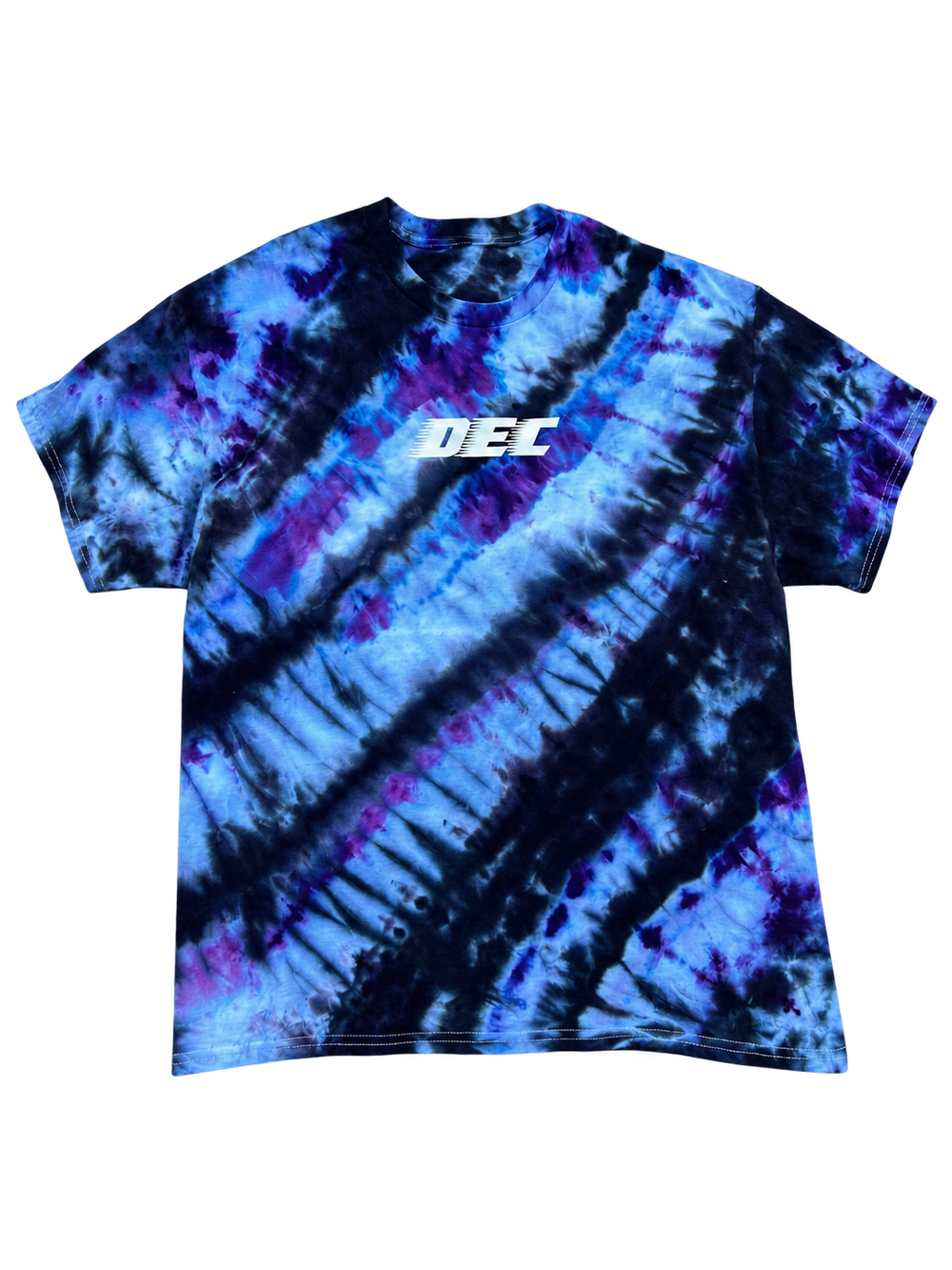 Midnight Current — Hand-Dyed Tee